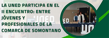Imagen noticia 'UNED Barbastro participa en el II encuentro entre jóvenes y profesionales de la Comarca de Somontano.'