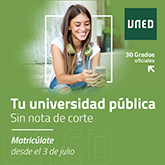Matrícula abierta en la UNED para el curso 2025/2026