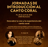 Jornadas de introducción al CANTO CORAL en UNED Barbastro