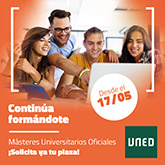 Plazo extraordinario de preinscripción para másteres oficiales de la UNED