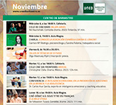 Programa de actividades mes de noviembre