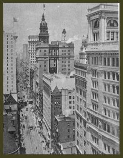 Rascacielos de Broadway, de Nueva York.